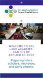 Mobile Screenshot of dellagoacademy.org